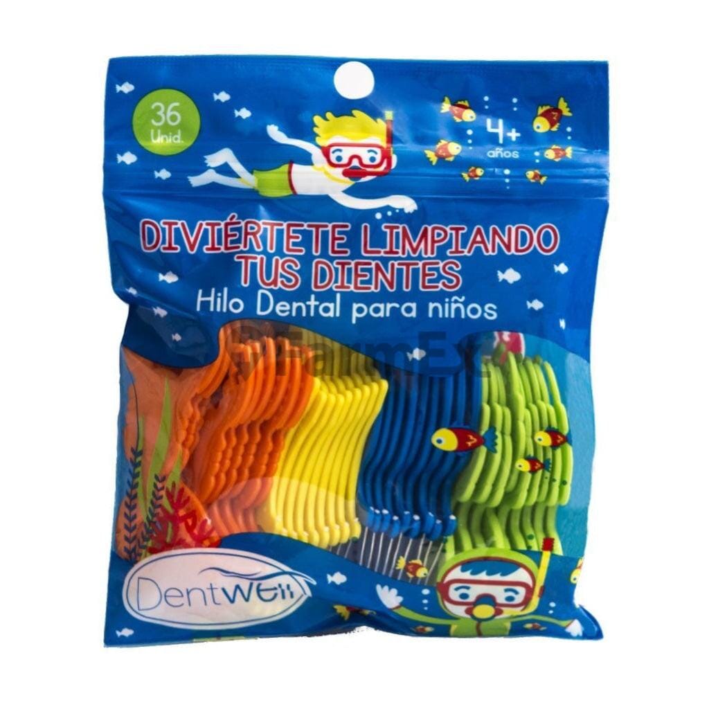 Hilo Dental Infantil x 36 unidades cada bolsa Farmex-VidaTres-Persistente